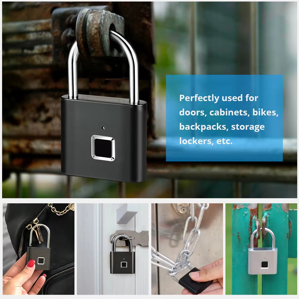 Cadenas intelligent à empreintes digitales Oravio — Sécurité sans clé